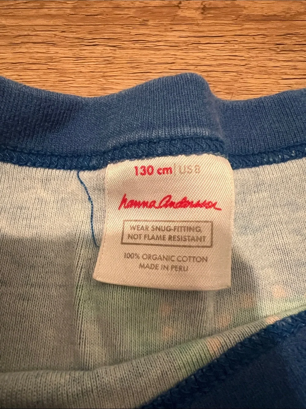 Hanna Andersson Boys Sea Monster Short Pajamas Set, size 8